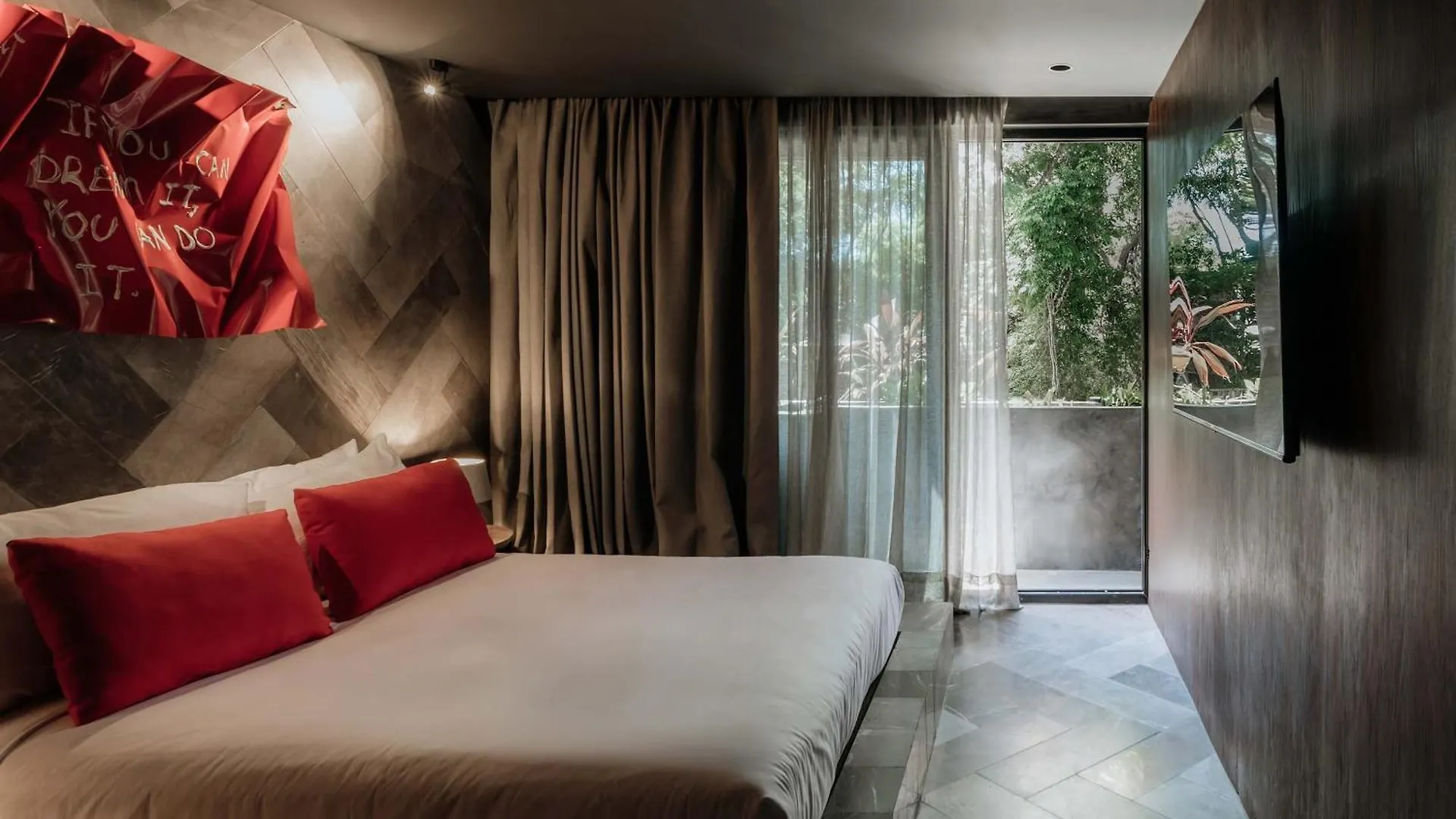 Barneys New York Luxury Red Condo Tulum